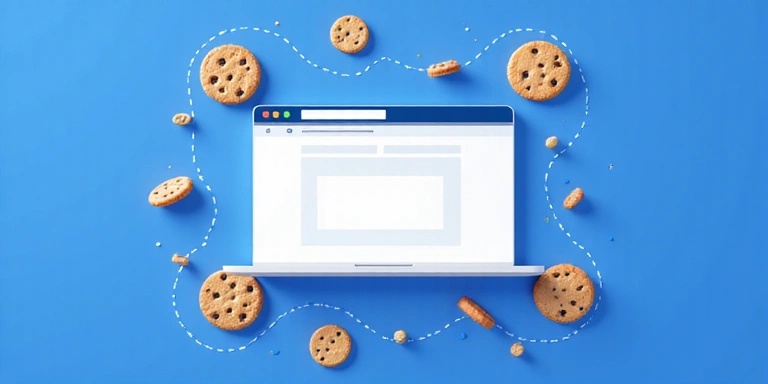 Cookie technology illustration